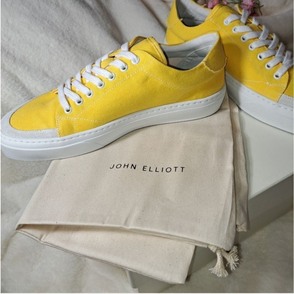 John Elliott Haze Canvas low in canary THESE SHOES ARE 🔥